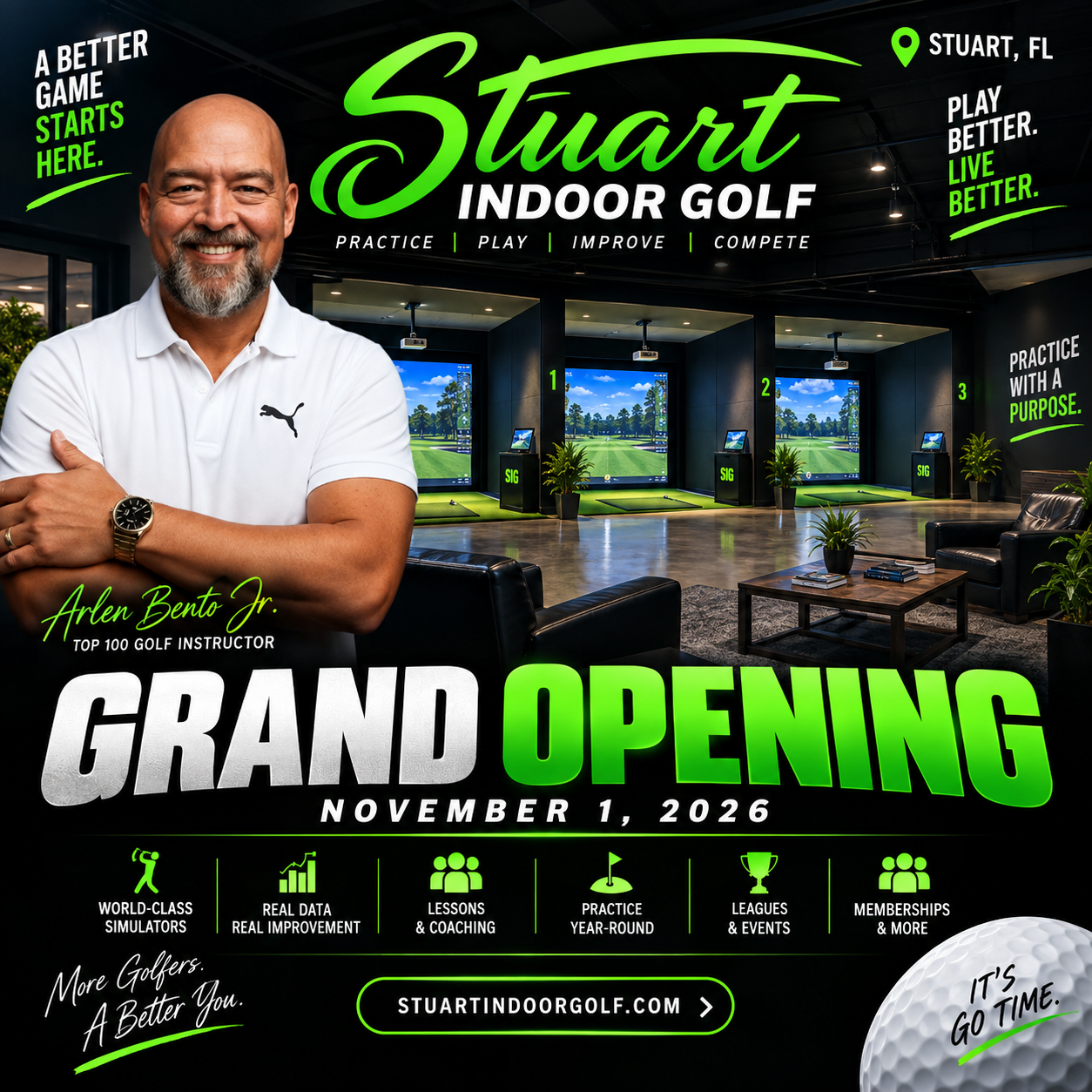 STUART INDOOR GOLF GRAND OPENING